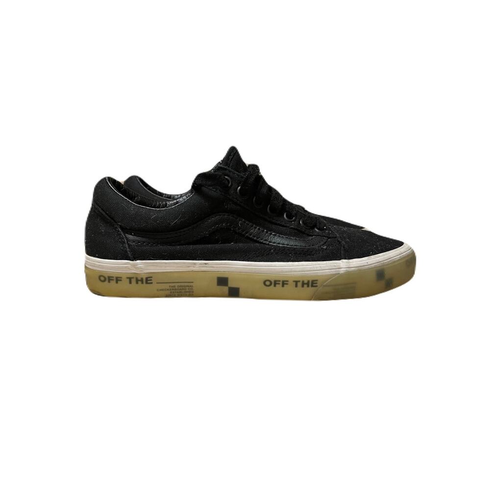 Vans Old Scool Black White Skate Shoes Wome's Size 6 - Picture 1 of 4